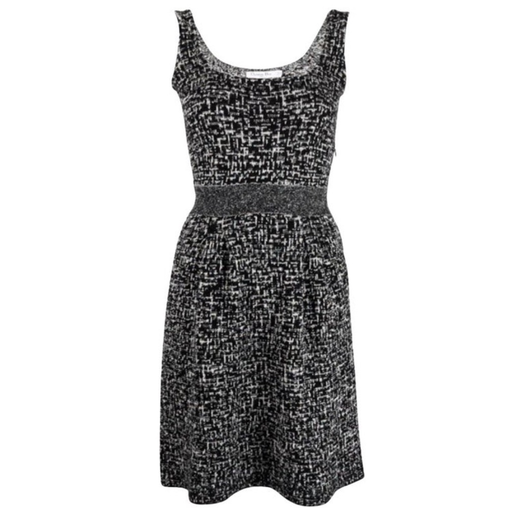 Christian Dior 2011 11aw tweed alpaca dress size 4
